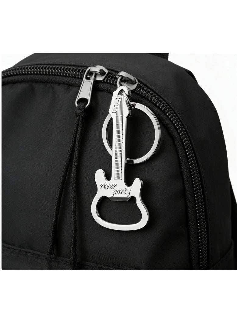 2 حزمة ميتال ميوزيك غيتار بوتل أوبنر كيشان بينانت الإبداعية والعملية سيلفر - Image 4